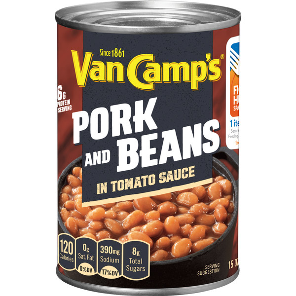 Van De Kamps Van Camp's Pork And Beans 15 oz., PK24 5200002027
